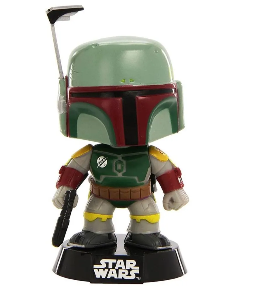 Star Wars POP! Vinyl Wackelkopf-Figur Boba Fett 10 cm