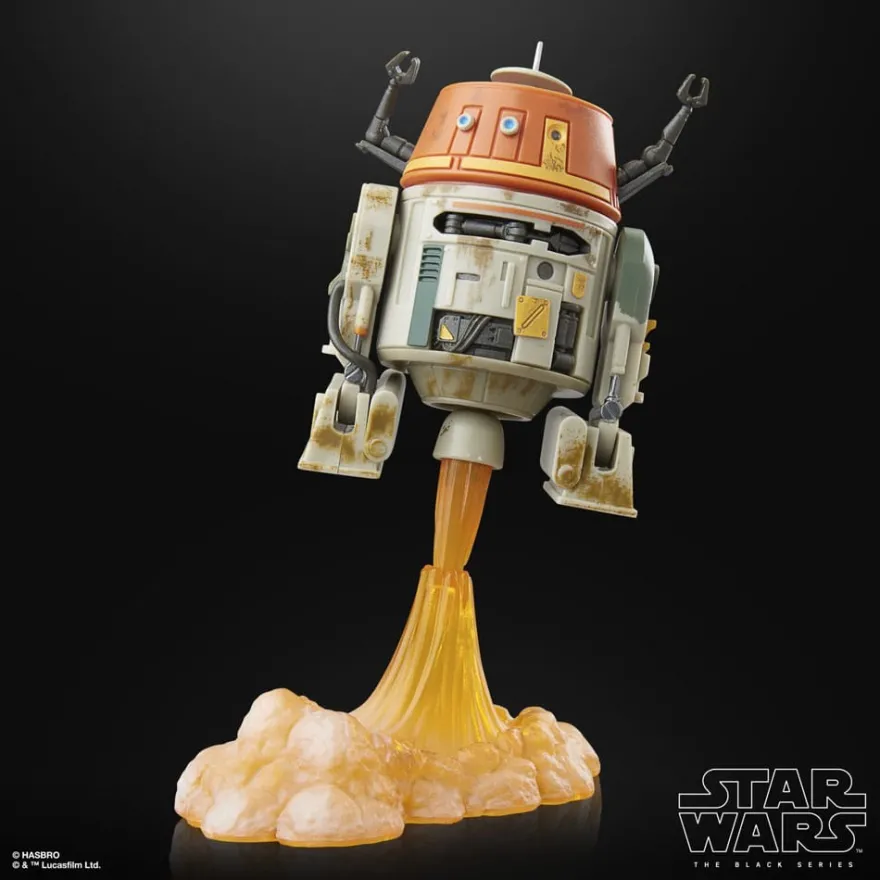 Star Wars: Rebels Black Series Actionfigur Chopper (C1-10P) 15 cm