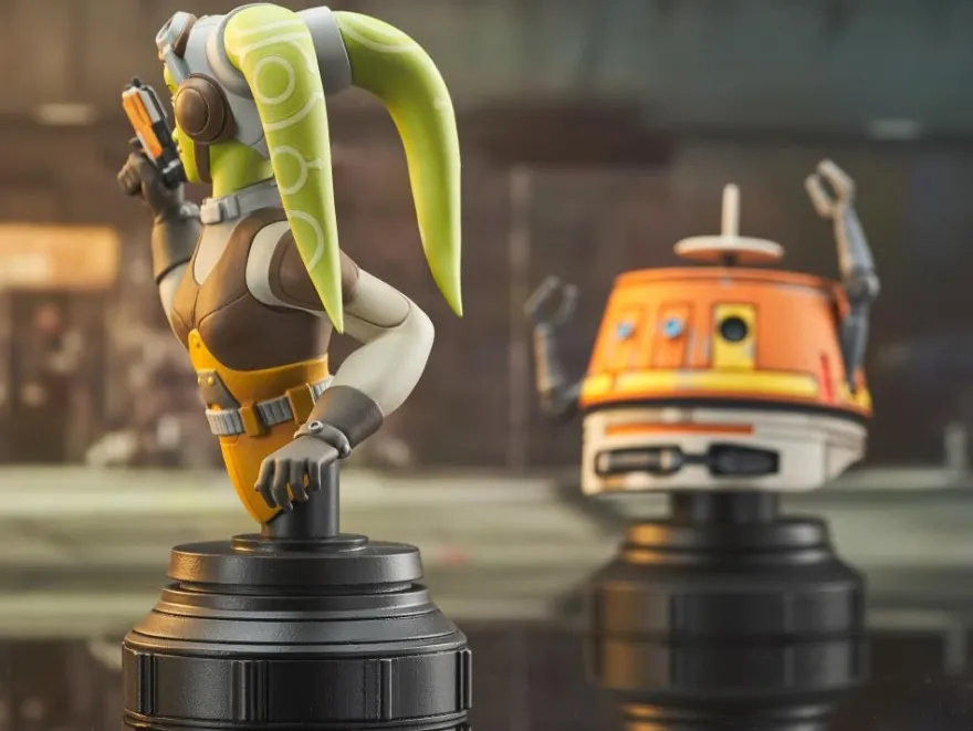 Star Wars Rebels Büsten 1/7 Hera & Chopper (2-Pack)