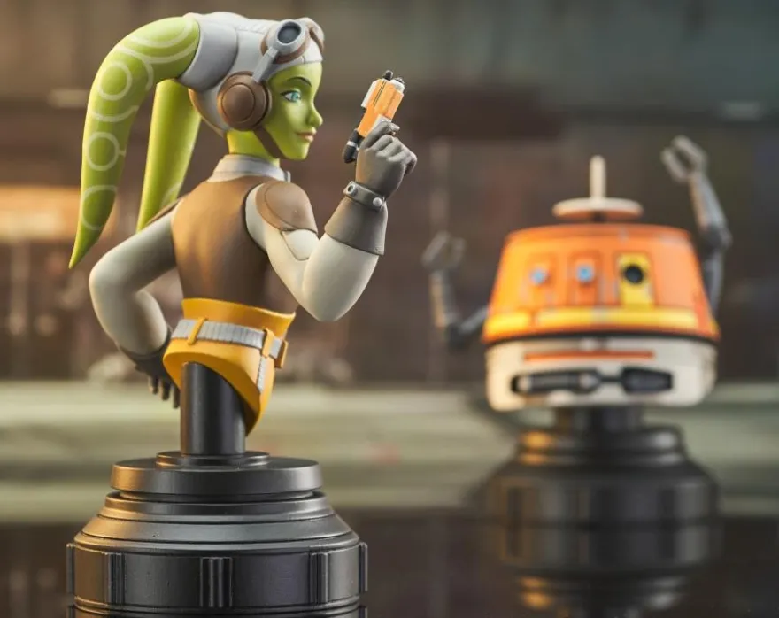 Star Wars Rebels Büsten 1/7 Hera & Chopper (2-Pack)