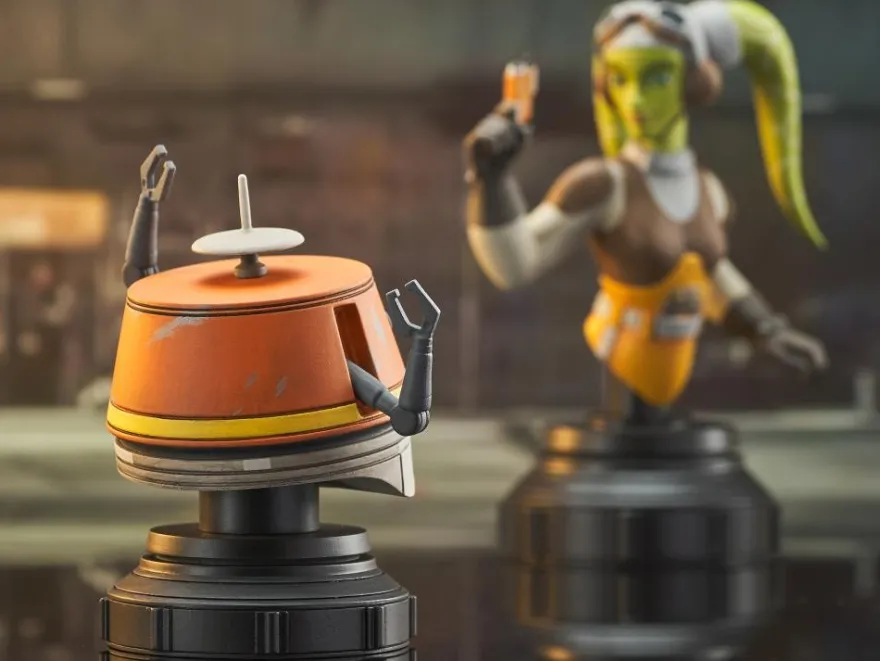 Star Wars Rebels Büsten 1/7 Hera & Chopper (2-Pack)