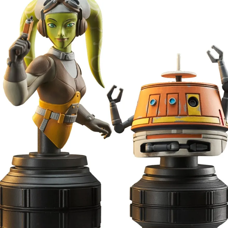 Star Wars Rebels Büsten 1/7 Hera & Chopper (2-Pack)