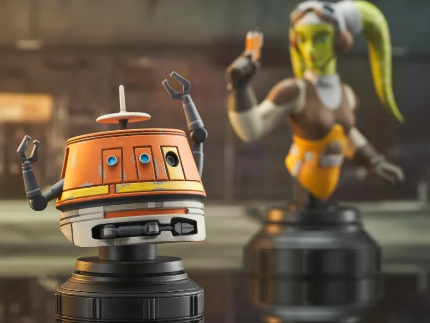 Star Wars Rebels Büsten 1/7 Hera & Chopper (2-Pack)