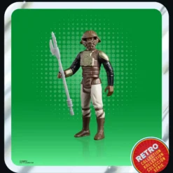 Star Wars Retro Collection Actionfigur 10 cm Lando Calrissian (Skiff Guard)