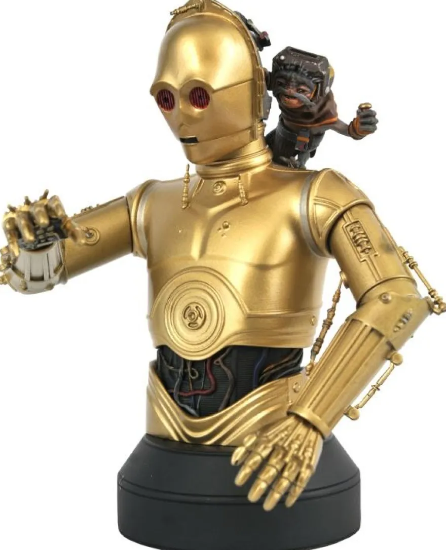 Star Wars Rise of Skywalker Büste 1/6 C-3PO & Babu Frik