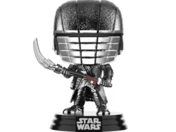 Star Wars Rise of Skywalker Funko Pop! Vinylfigur Knight of Ren (with Scythe) Hematite Chrome