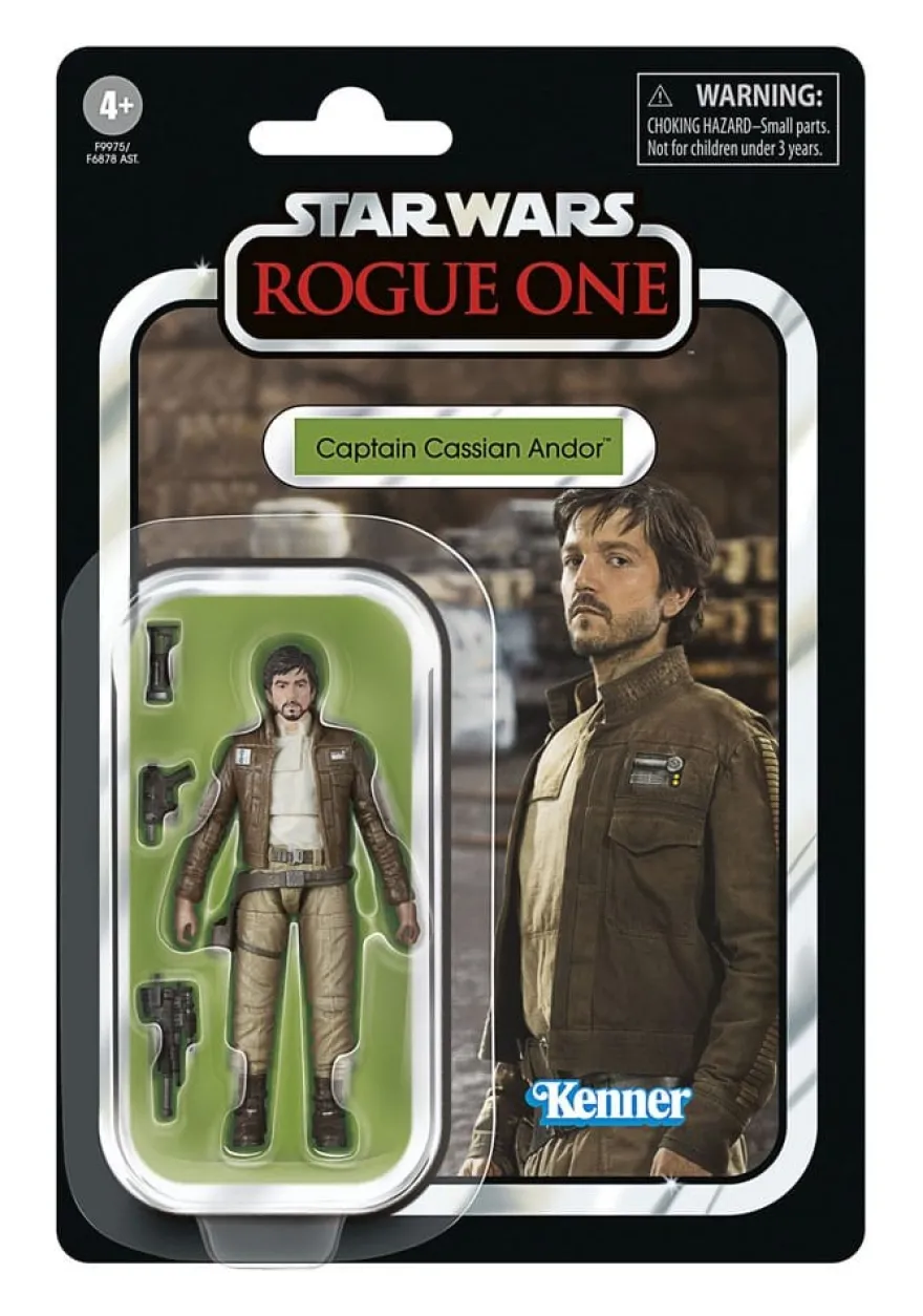 Star Wars: Rogue One Vintage Collection Actionfigur Captain Cassian Andor 10 cm