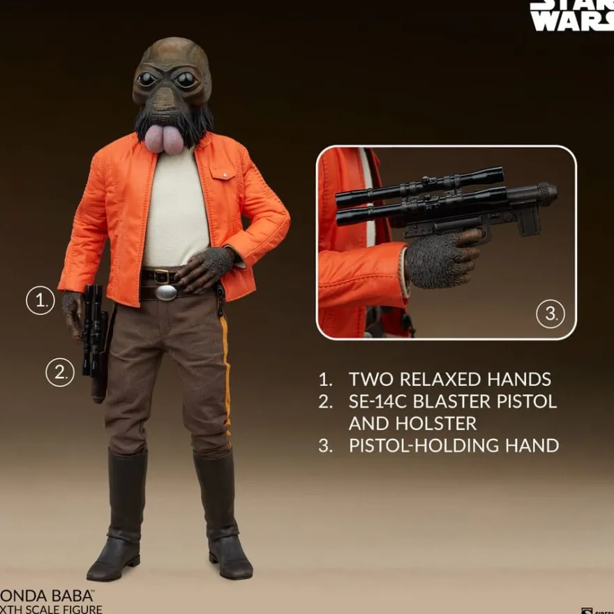 Star Wars Scum & Villainy Actionfigur 1/6 Ponda Baba 30 cm