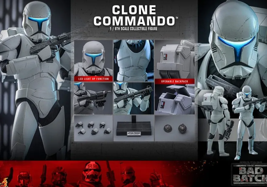Star Wars: The Bad Batch Actionfigur 1/6 Clone Commando 30 cm