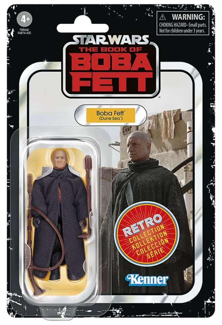 Star Wars: The Book of Boba Fett Retro Collection Actionfigur Boba Fett (Dune Sea) 10 cm