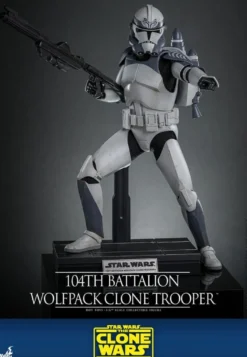 Star Wars The Clone Wars Actionfigur 1/6 104th Battalion Wolfpack Clone Trooper 30 cm