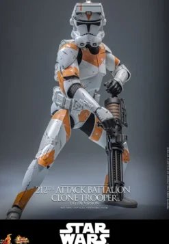 Star Wars: The Clone Wars Actionfigur 1/6 212th Attack Battalion Clone Trooper Deluxe Version 30 cm