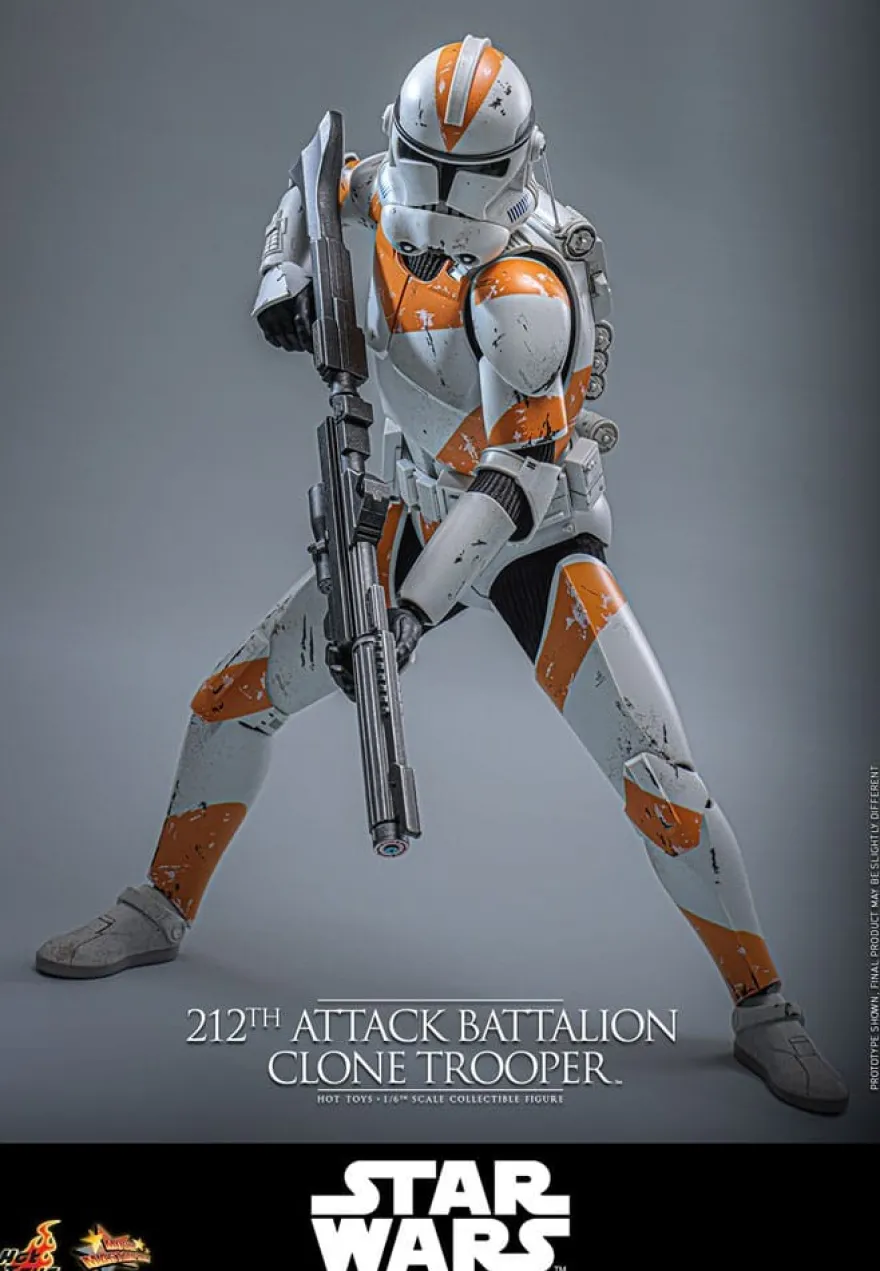 Star Wars: The Clone Wars Actionfigur 1/6 212th Attack Battalion Clone Trooper 30 cm