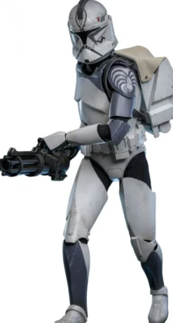 Star Wars The Clone Wars Actionfigur 1/6 104th Battalion Wolfpack Clone Trooper Deluxe Version 30 cm