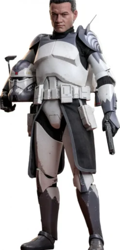 Star Wars: The Clone Wars Actionfigur 1/6 Clone Commander Wolffe 30 cm