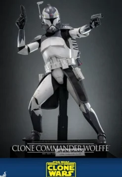 Star Wars: The Clone Wars Actionfigur 1/6 Clone Commander Wolffe 30 cm