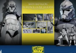 Star Wars The Clone Wars Actionfigur 1/6 104th Battalion Wolfpack Clone Trooper 30 cm