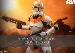 Star Wars: The Clone Wars Actionfigur 1/6 212th Attack Battalion Clone Trooper 30 cm