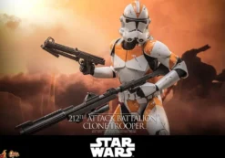 Star Wars: The Clone Wars Actionfigur 1/6 212th Attack Battalion Clone Trooper 30 cm