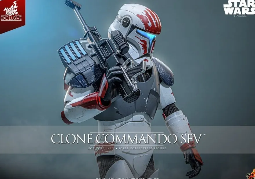 Star Wars: The Clone Wars Television Masterpiece Actionfigur 1/6 Clone Commando Sev (Exclusive)