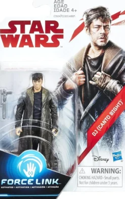 Star Wars The Last Jedi Force Link Orange Series Wave 2 DJ (Canto Bight) Actionfigur
