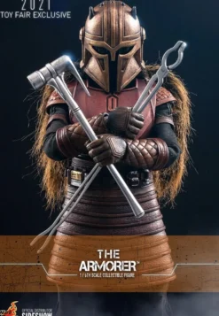 Star Wars The Mandalorian Actionfigur 1/6 The Armorer 2021 Toy Fair Exclusive 29 cm