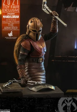 Star Wars The Mandalorian Actionfigur 1/6 The Armorer 2021 Toy Fair Exclusive 29 cm