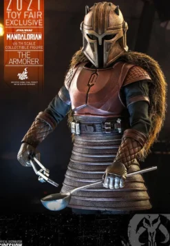 Star Wars The Mandalorian Actionfigur 1/6 The Armorer 2021 Toy Fair Exclusive 29 cm