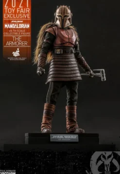 Star Wars The Mandalorian Actionfigur 1/6 The Armorer 2021 Toy Fair Exclusive 29 cm