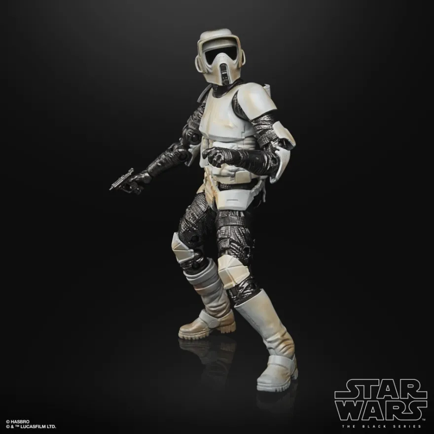Star Wars The Mandalorian Black Series Actionfigur 15 cm Scout Trooper (Carbonized) Exclusive