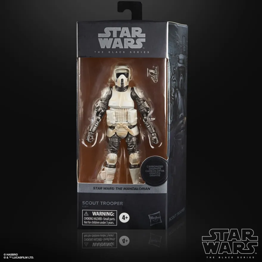 Star Wars The Mandalorian Black Series Actionfigur 15 cm Scout Trooper (Carbonized) Exclusive