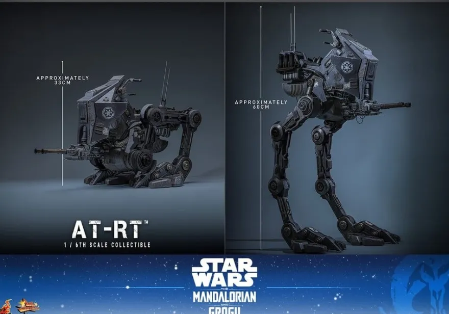 Star Wars: The Mandalorian & Grogu Movie Masterpiece 1/6 Imperial Remnant AT-RT Driver & AT-RT