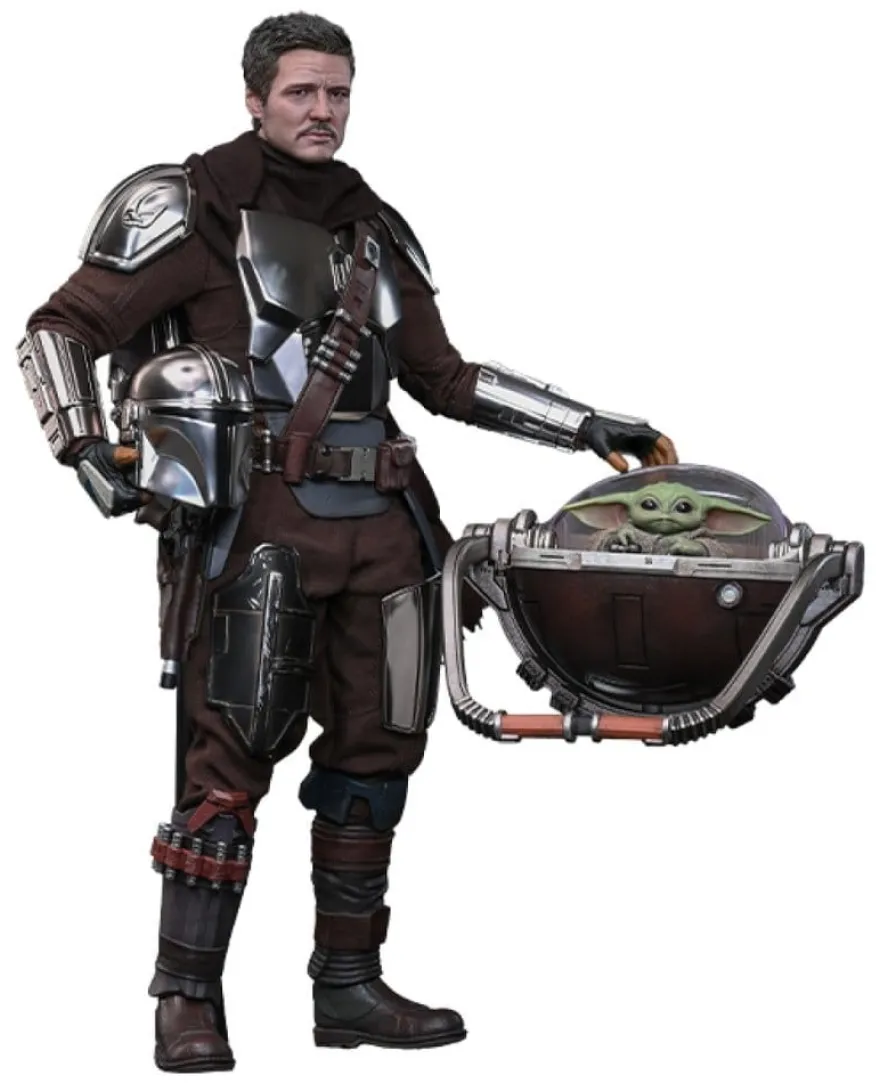 Star Wars The Mandalorian & Grogu Movie Masterpiece Actionfigur 1/6 The Mandalorian and Grogu Deluxe