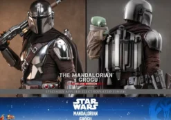 Star Wars The Mandalorian & Grogu Movie Masterpiece Actionfigur 1/6 The Mandalorian and Grogu Deluxe