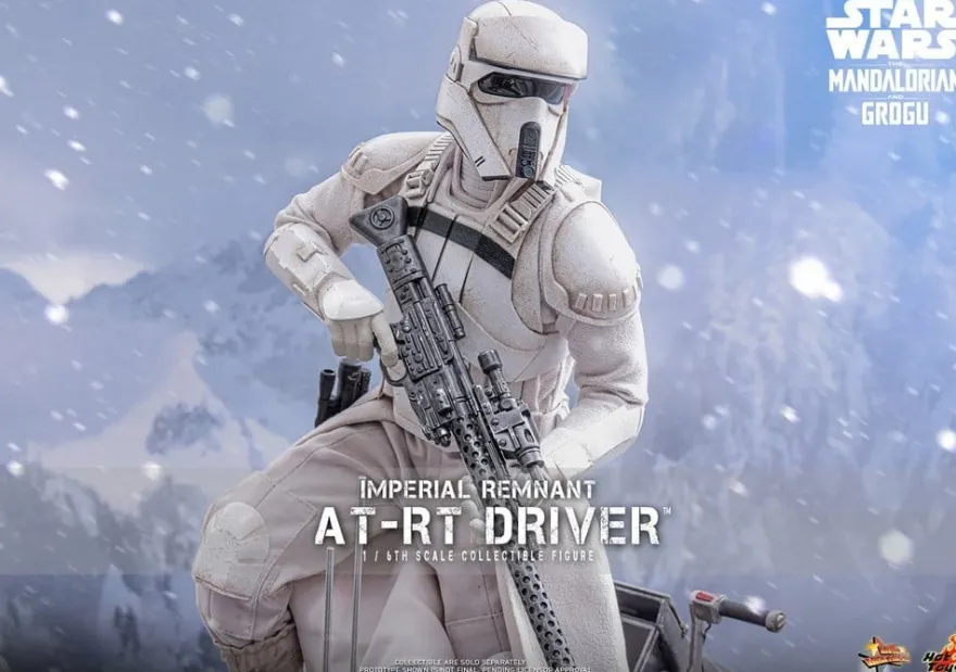 Star Wars: The Mandalorian & Grogu Movie Masterpiece Actionfigur 1/6 Imperial Remnant AT-RT Driver