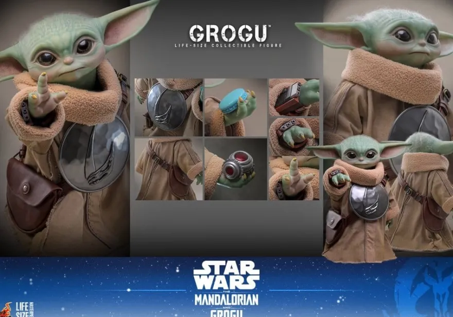 Star Wars The Mandalorian & Grogu Lebensgroße Figur Grogu 38 cm