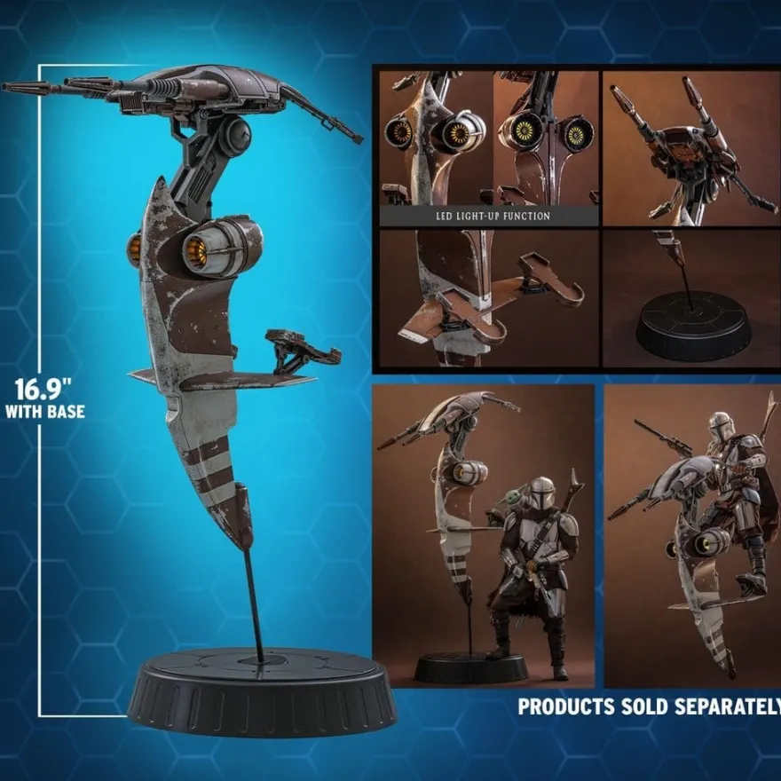 Star Wars: The Mandalorian & Grogu Movie Masterpiece Zubehör 1/6 STAP 32 cm