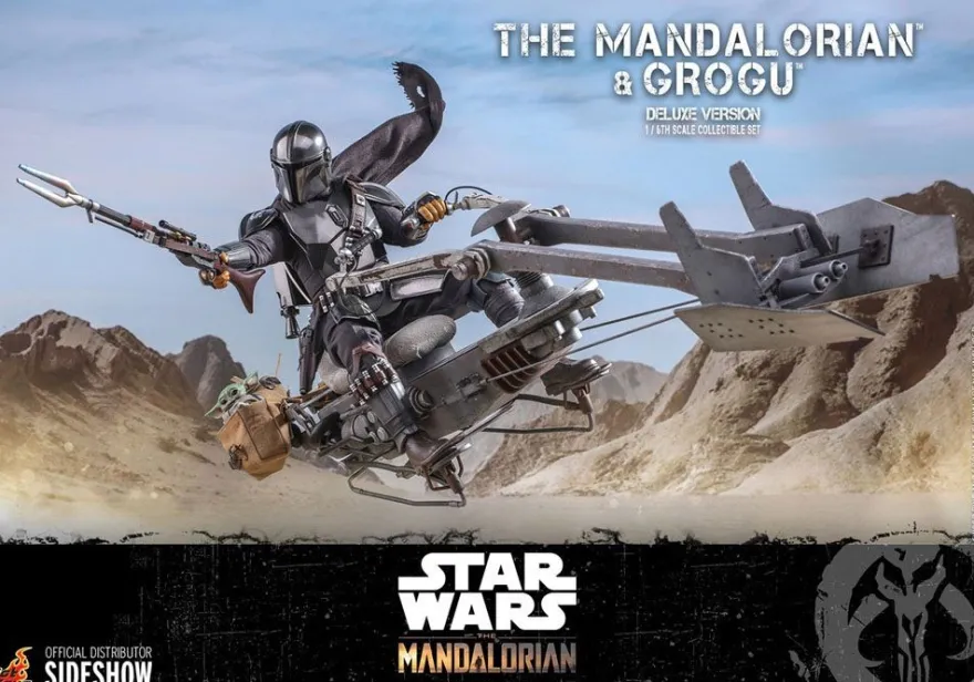 Star Wars The Mandalorian Television Masterpiece Actionfiguren 1/6 The Mandalorian & Grogu (2-Pack)