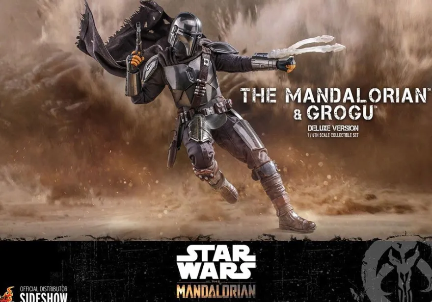 Star Wars The Mandalorian Television Masterpiece Actionfiguren 1/6 The Mandalorian & Grogu (2-Pack)