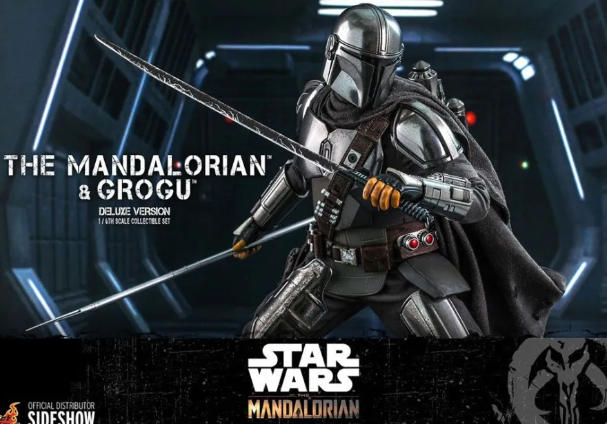 Star Wars The Mandalorian Television Masterpiece Actionfiguren 1/6 The Mandalorian & Grogu (2-Pack)