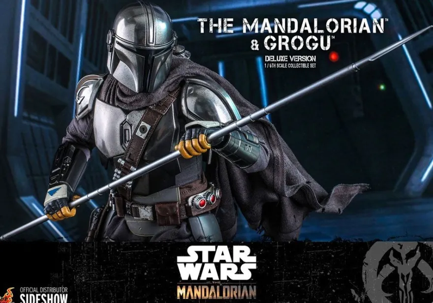 Star Wars The Mandalorian Television Masterpiece Actionfiguren 1/6 The Mandalorian & Grogu (2-Pack)