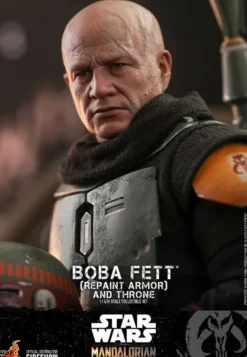 Star Wars The Mandalorian Television Masterpiece Actionfigur 1/6 Boba Fett (Repaint Armor) & Throne
