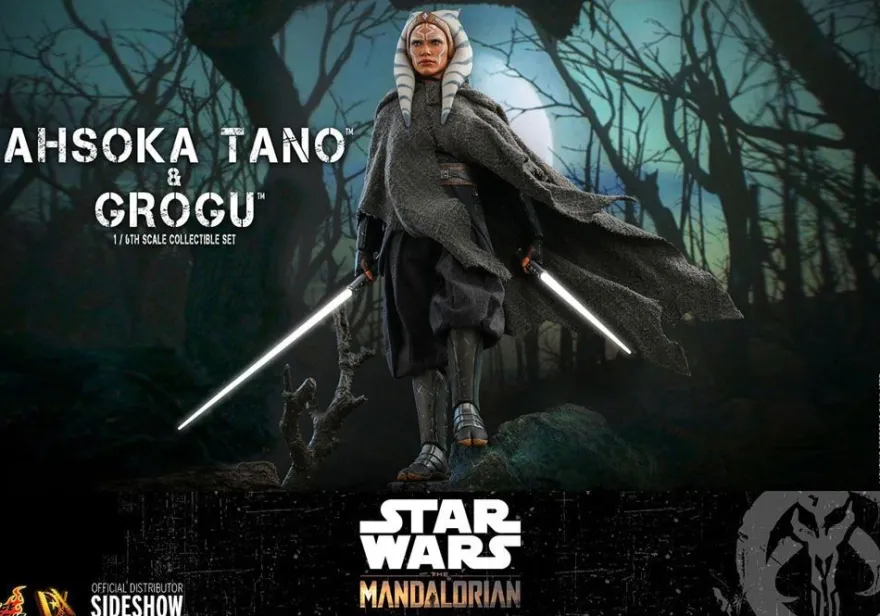 Star Wars The Mandalorian Television Masterpiece Actionfigur 1/6 Ahsoka Tano & Grogu