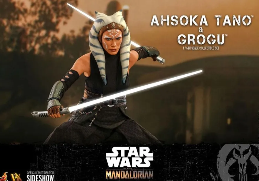 Star Wars The Mandalorian Television Masterpiece Actionfigur 1/6 Ahsoka Tano & Grogu