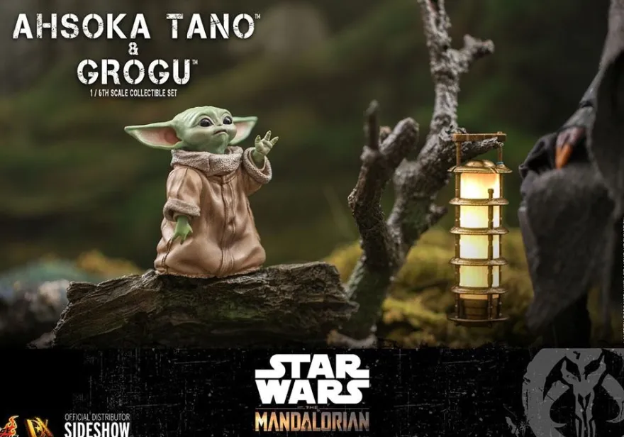 Star Wars The Mandalorian Television Masterpiece Actionfigur 1/6 Ahsoka Tano & Grogu