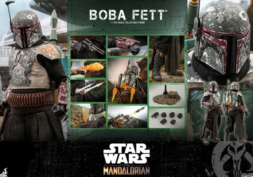 Star Wars The Mandalorian Television Masterpiece Actionfigur 1/6 Boba Fett