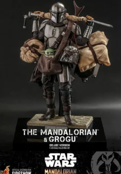 Star Wars The Mandalorian Television Masterpiece Actionfiguren 1/6 The Mandalorian & Grogu (2-Pack)