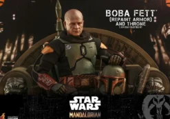 Star Wars The Mandalorian Television Masterpiece Actionfigur 1/6 Boba Fett (Repaint Armor) & Throne