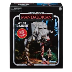 Star Wars The Mandalorian Vintage Collection Fahrzeug AT-ST Raider & Klatooinian