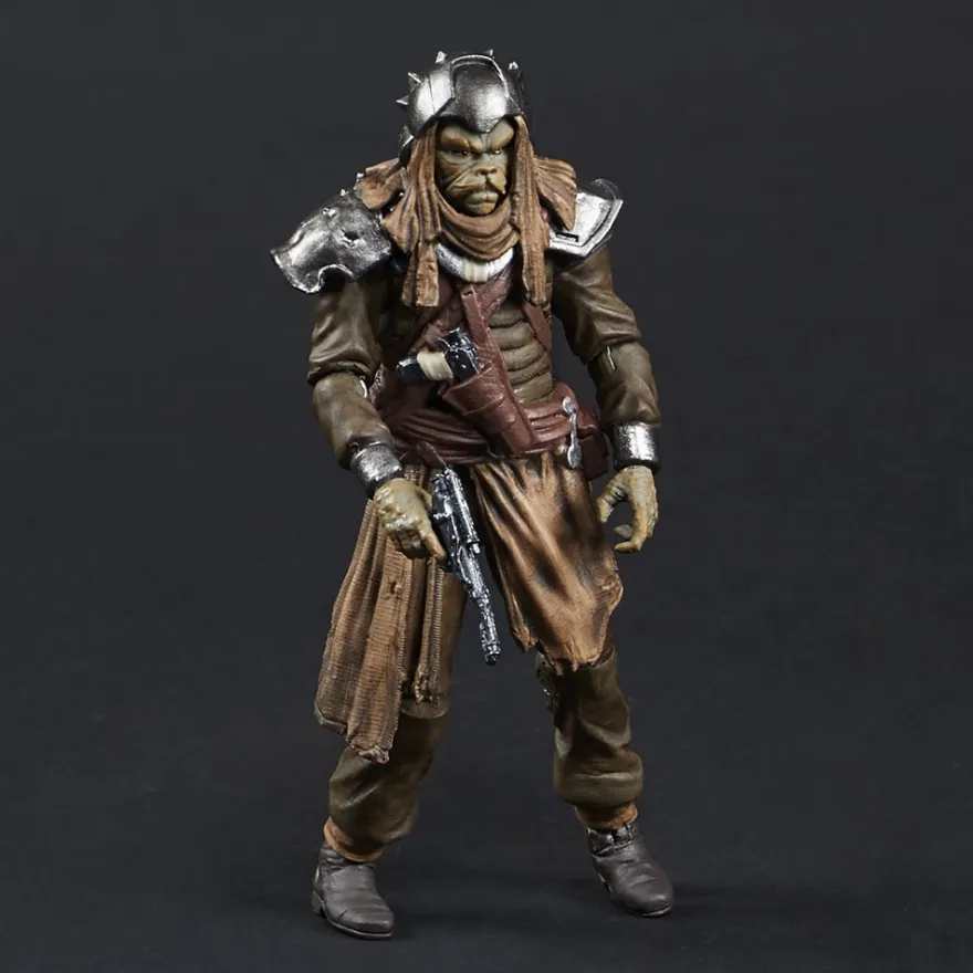 Star Wars The Mandalorian Vintage Collection Fahrzeug AT-ST Raider & Klatooinian